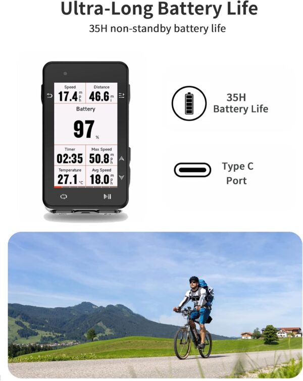 iGPSPORT iGS630 GPS Bike Computer, 2.8‘’ Map Navigation iClimb Training Function MTB Wireless Cycling Computer GPS Unit IPX7 Waterproof - For Sale - Price - Image 8