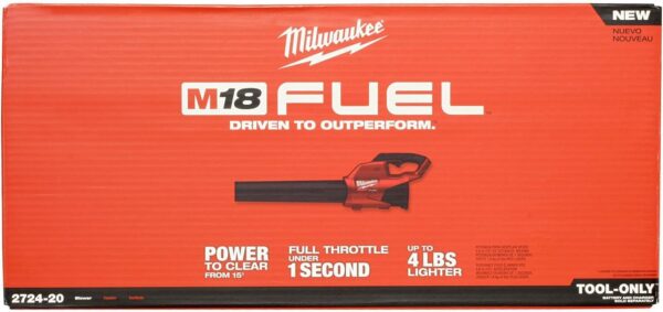 MILWAUKEE'S Electric Tools 2724-20 M18 Fuel Blower (Bare) - Image 4