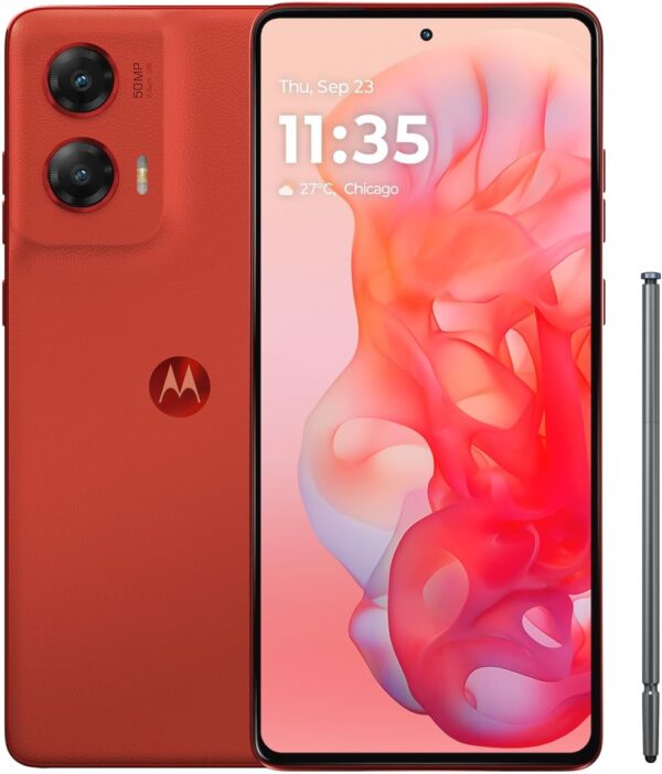 Moto G Stylus 5G | 2024 | Unlocked | Made for US 8/256GB | 50MP Camera | Scarlet Wave - For Sale - Price - Image 2