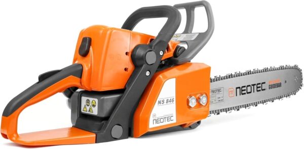 NEOTEC 45.4cc Gas Chainsaw, NS846 Powerhead with 16 Inch Guide Bar and Chain, Power Chain Saw 3.0 HP 2,24KW, All Parts Compatible with MS250 MS230 MS210 025 023 025 Chainsaw - For Sale - Price - Image 7