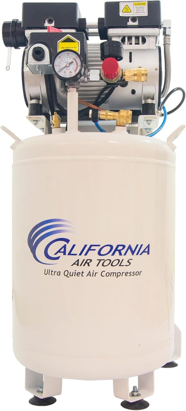 California Air Tools 10010LFDC 1.0 HP Ultra Quiet, Oil-Free, Industrial Air Compressor, 10 Gallon Tank, 60 dB Noise Level, with 80% Air Dryer and and Aftercooler, Price For Sale