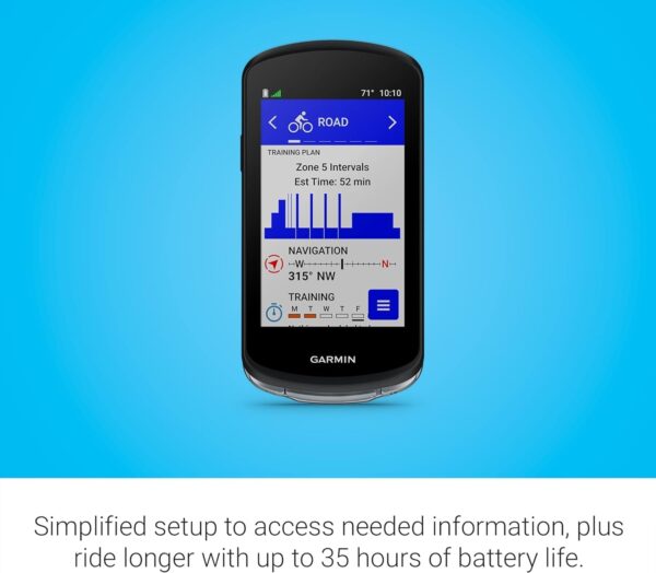 Garmin Edge 1040, GPS Bike Computer, On and Off-Road, Spot-On Accuracy, Long-Lasting Battery - For Sale - Price - Image 5