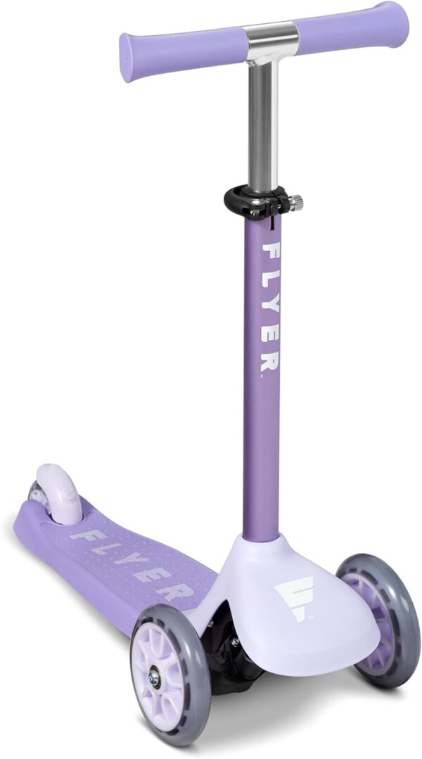 Flyer Glider Jr., Radio Flyer Lean to Steer Toddler Scooter, Purple, for Kids Ages 2-5 Years - For Sale - Price