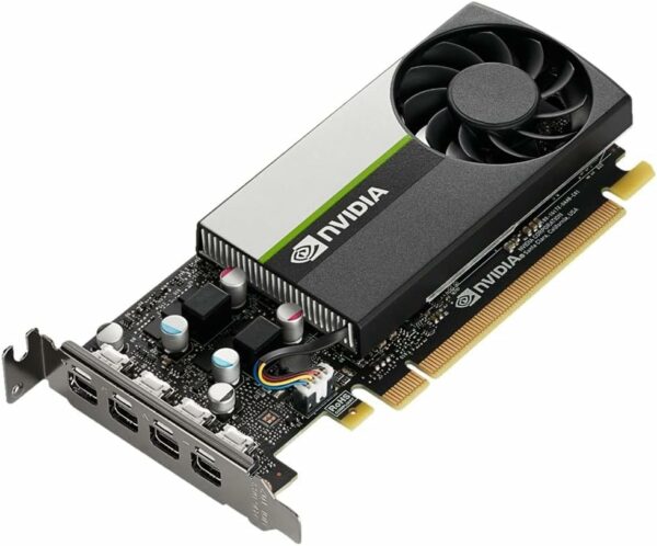 PNY T1000 Professional Graphics Card 8GB DDR6 896 Cores 4 miniDP Low Profile (Bracket Included) OEM (Brown Box) - For Sale - Price