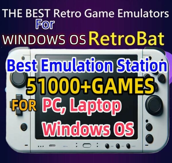 512GB RetroBat Game Card System for Handheld Game Console Windows OS, Game Card Retro Game Batocera System Emulator for PC Laptop, Retro Game Card for Windows, MSI Claw, Legion Go, ROG Ally - For Sale - Price - Image 2