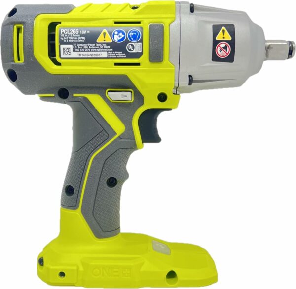 Ryobi PCL265 18V ONE+ Cordless 1/2 in. Impact Wrench (Tool ONLY- Battery and Charger NOT Included) - For Sale - Price - Image 3