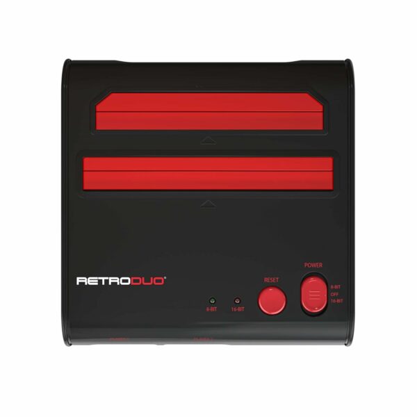 Retro-Bit Retro Duo 2 in 1 Console System - for Original NES/SNES, & Super Nintendo Games - Black/Red - For Sale - Price - Image 5