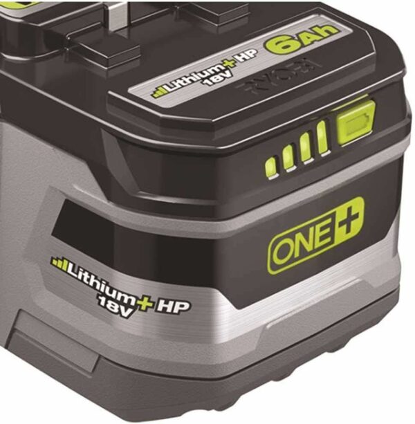 Ryobi P193 18 Volt 6.0 Ah ONE+ Lithium-Ion LITHIUM+ HP High Capacity Compact Battery - For Sale - Price - Image 3