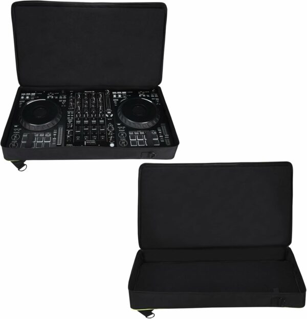 DJ Controller Case for Alpha theta ddj grv6，Pioneer DDJ FLX10,DDJ 1000, Pioneer DJ Mixer bag Thickened inner liner Anti-impact Multi-functional Party Street performance Outdoors Carrying DJ gig bag - For Sale - Price - Image 7