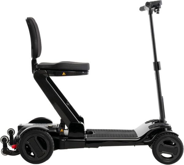 Pride Mobility Go-Go Carbon Travel Lightweight 39 Lbs Foldable Mobility Scooter | up to 3.7 mph Go Go Scooter for Seniors, Adults, Elderly | All Terrain Mobility Transport (Black) - For Sale - Price - Image 2