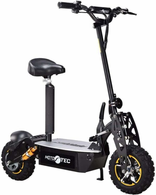 MotoTec 2000W 48V Electric Scooter Black - For Sale - Price