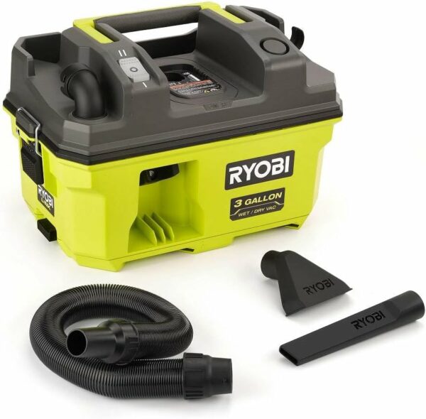 RYOBI 18V ONE+ Link 3 Gallon Wet/Dry Shop Vacuum (Bare Tool), Green - For Sale - Price