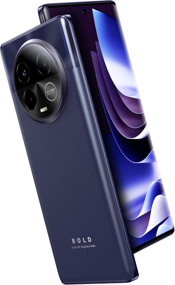 Bold K50 | 5G| 2024 | 3-Day Battery | Unlocked | 6.7” FHD+ 3D AMOLED | 256/8GB | Triple 64MP Camera | US Version | US Warranty | Purple - For Sale - Price - Image 3