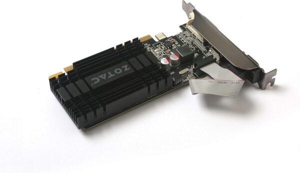 ZOTAC GeForce GT 710 2GB DDR3 PCI-E2.0 DL-DVI VGA HDMI Passive Cooled Single Slot Low Profile Graphics Card (ZT-71302-20L) - For Sale - Price - Image 4