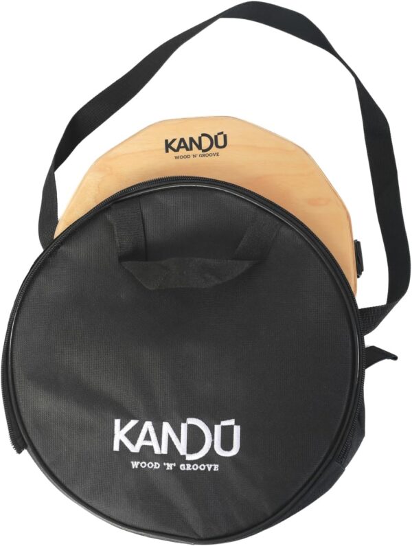 KTÄK -The First Handcrafted, Hand Drum Percussion, Two-Sound Cajón Body Snare, Portable Cajon by Kandu with Carry Case (Black) - For Sale - Price - Image 4