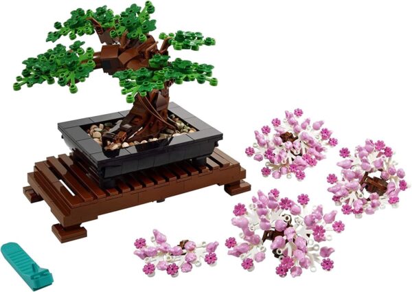 LEGO Icons Bonsai Tree Building Set - Artificial Bonsai Tree Plants for Home Decor, Adults Ages 18+ - Faux, Fake Plants for Table, Desk, Office - Birthday Gift for Men & Women - 10281 - For Sale - Price - Image 4