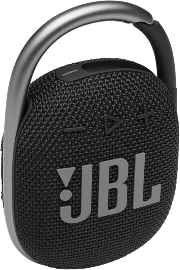 JBL Clip 4 - Portable Mini Bluetooth Speaker, big audio and punchy bass, integrated carabiner, IP67 waterproof and dustproof, 10 hours of playtime, speaker for home, outdoor and travel (Black) - For Sale - Price