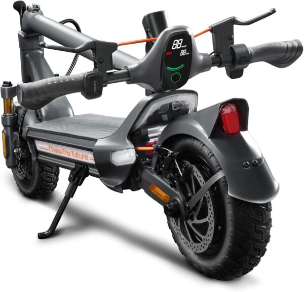 Electric Scooter Adults, 1200W Motor, MAX 50 Miles Long Range & 31 mph Top Speed, with 10.5" Off Road Tires, Dual Brake & Dual Suspension Commuting E-Scooter - For Sale - Price