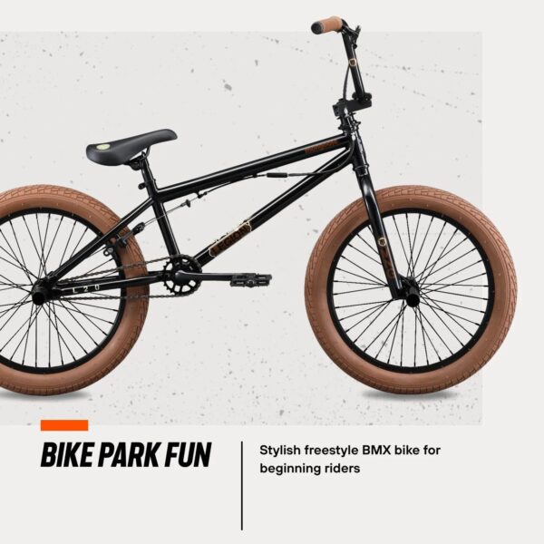 Mongoose Legion Kids Freestyle BMX Bike, Intermediate Rider, Boys and Girls Bikes, 20-Inch Wheels, Hi-Ten Steel Frame, Micro Drive 25x9T BMX Gearing - For Sale - Price - Image 2