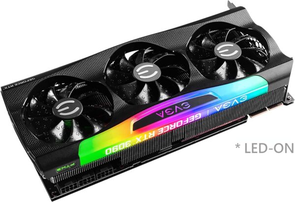 EVGA GeForce RTX 3090 FTW3 Ultra Gaming, 24GB GDDR6X, iCX3 Technology, ARGB LED, Metal Backplate, 24G-P5-3987-KR (Renewed) - For Sale - Price - Image 8