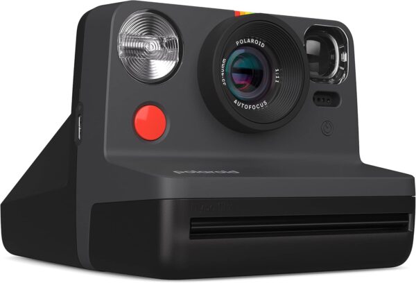 Polaroid Now 2nd Generation I-Type Instant Camera + Film Bundle - Now Black Camera + 16 Color Photos (6248)- Black - For Sale - Price - Image 3