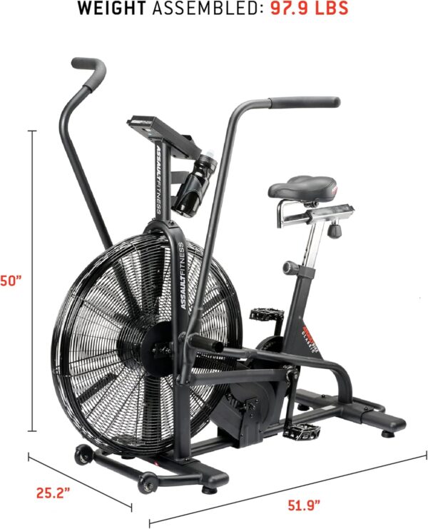 ASSAULTFITNESS Assault Air Bike Classic, Black - For Sale - Price - Image 16