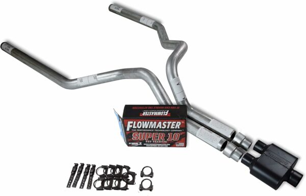 Truck Exhaust Kits Shopline Dual 3 inch Fits F-Series Fits F150 87'-97' Flowmaster Super 10 - For Sale - Price