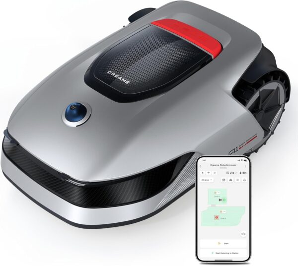 dreame Robotic Lawn Mower A1, Automatic Lawn Mower with Accurate Navigation and Obstacle Avoidance, U-Shape Path Planning, Perfect for Grass Cutting - For Sale - Price