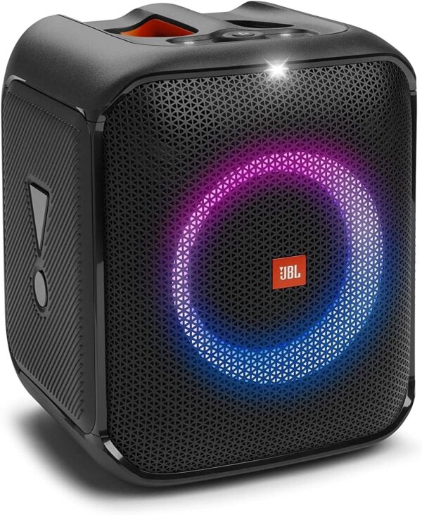 JBL Partybox Encore Essential: 100W Sound, Built-in Dynamic Light Show, and Splash Proof Design, Black - For Sale - Price