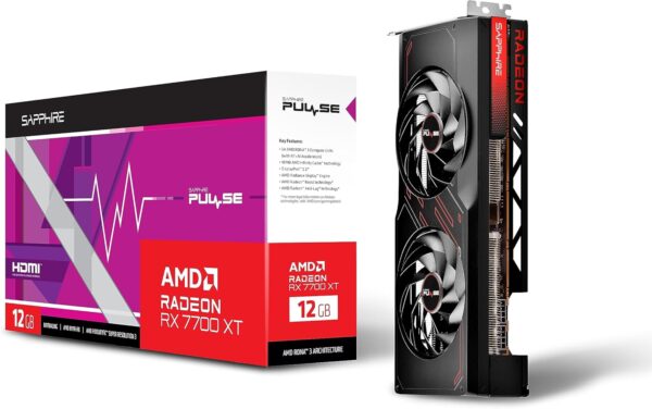 Sapphire 11335-04-20G Pulse AMD Radeon RX 7700 XT Gaming Graphics Card with 12GB GDDR6, AMD RDNA 3 - For Sale - Price - Image 4