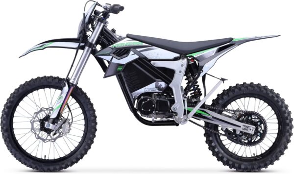 MotoTec Venom 72v 12000w Electric Dirt Bike White - For Sale - Price - Image 10