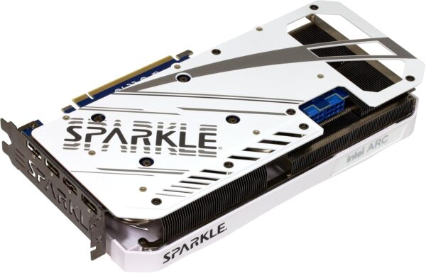 Sparkle Intel Arc A770 ROC Luna OC Edition, 16GB GDDR6, 2X DBB 100mm Fan, 2.5-Slot, Metal Backplate, Luna White Edition, SA770RW-16GOC - For Sale - Price - Image 9