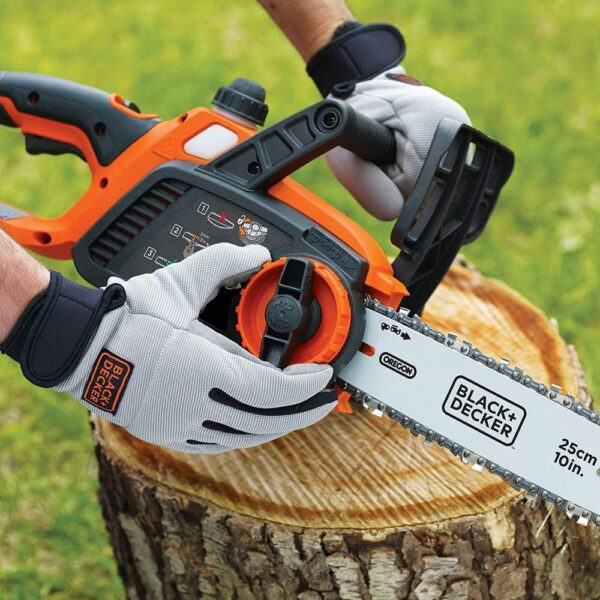 BLACK+DECKER 20V MAX Cordless Chainsaw Kit, 10 inch, Battery and Charger Included (LCS1020) - For Sale - Price - Image 7