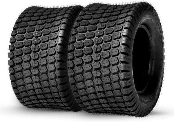 AutoForever Pack of 2 Turf Lawn Tractor Mower Tires 24X12.00-12 24x12x12, 6 Ply Tubeless - For Sale - Price