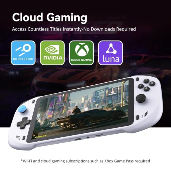 Cloud Handheld Remote Play Gaming Console, For Xbox Cloud Gaming, NVIDIA GeForce NOW, Playstation, PC, Long-Battery Life, 1080P 7-Inch Touchscreen, Lightweight Handheld Accessories - 64G - For Sale - Price - Image 2