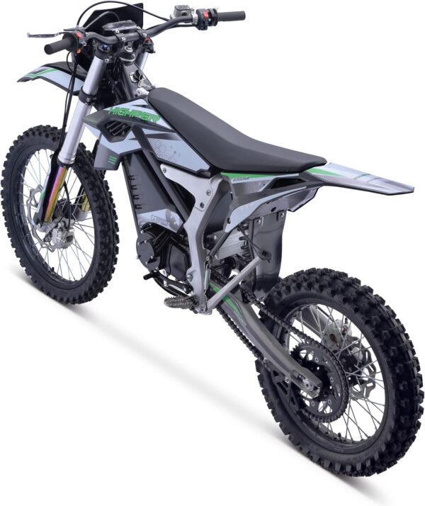 MotoTec Venom 72v 12000w Electric Dirt Bike White - For Sale - Price - Image 4