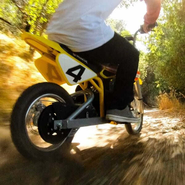 Razor MX650 Dirt Rocket Electric Motocross Off-road Bike - Yellow - For Sale - Price - Image 4