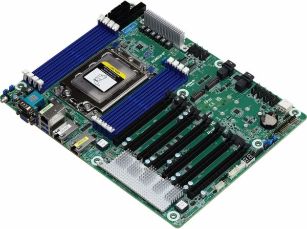 Asrock Rack ROMED8-2T/BCM ATX Server Motherboard AMD EPYC™ 7003 (with AMD 3D V-Cache™ Technology*)/7002 Series Processors SP3 (LGA 4094) Dual 10GbE - For Sale - Price - Image 2