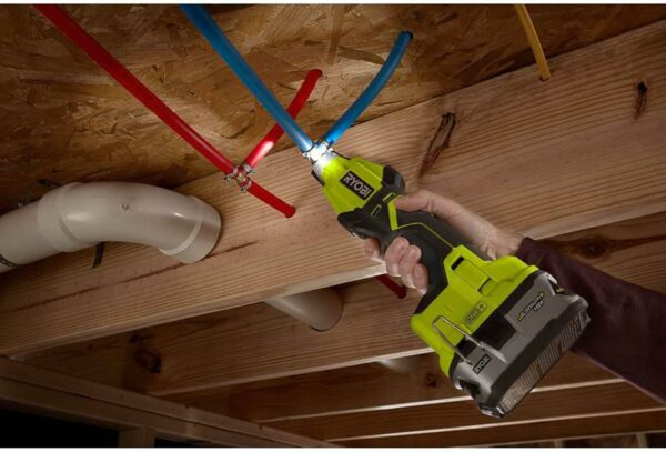 Ryobi 18-Volt ONE+ Lithium-Ion Cordless PEX Tubing Clamp Tool (Tool Only) - For Sale - Price - Image 6