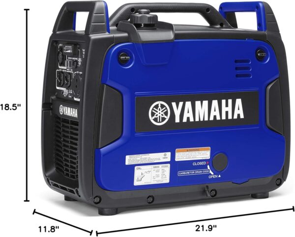 YAMAHA EF2200iS Inverter Generator, 2200 Watts, Blue For Sale - Price - Image 17