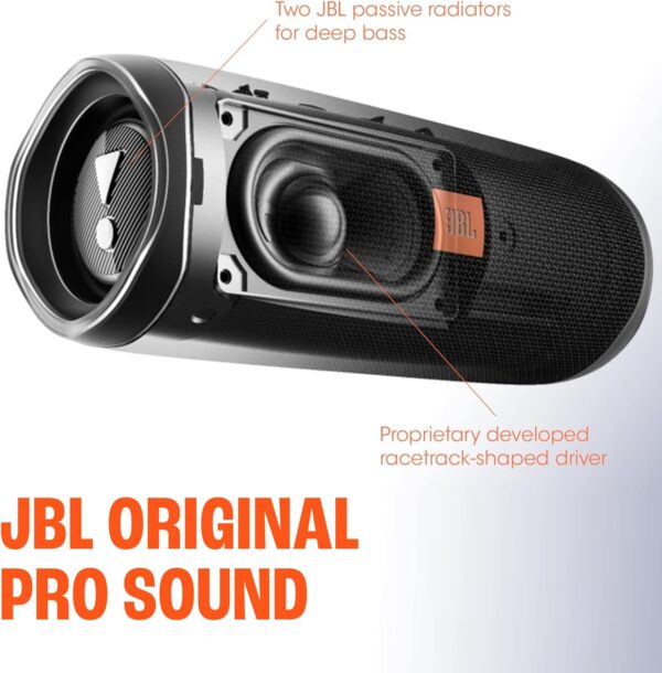 JBL FLIP 5, Waterproof Portable Bluetooth Speaker, Black, Small - For Sale - Price - Image 3