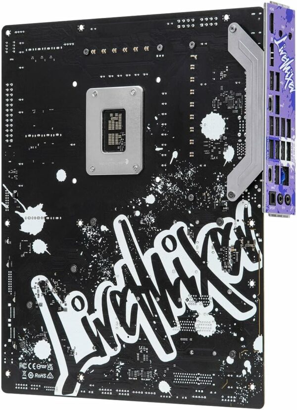 Asrock Z790 LIVEMIXER, Intel Z790, 1700, ATX, 4 DDR5, HDMI, DP, eDP, 2.5G LAN, PCIe5, RGB, 5X M.2 - For Sale - Price - Image 8