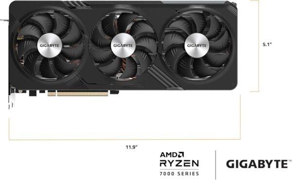 GIGABYTE Radeon RX 7800 XT Gaming OC 16G Graphics Card, 3X WINDFORCE Fans 16GB 256-bit GDDR6, GV-R78XTGAMING OC-16GD Video Card - For Sale - Price - Image 9