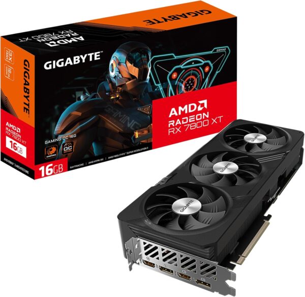 GIGABYTE Radeon RX 7800 XT Gaming OC 16G Graphics Card, 3X WINDFORCE Fans 16GB 256-bit GDDR6, GV-R78XTGAMING OC-16GD Video Card - For Sale - Price