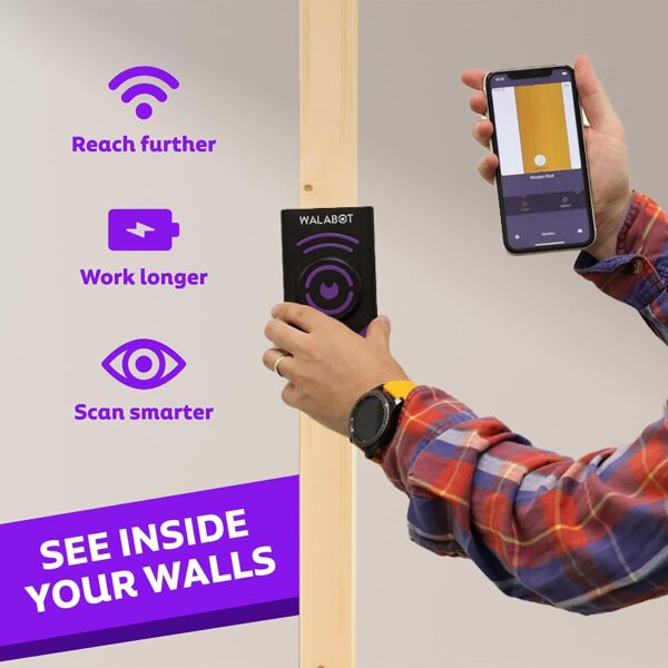 WALABOT DIY 2 - Advanced Stud Finder and Wall Scanner for Android & iOS Smartphones - For Sale - Price - Image 3