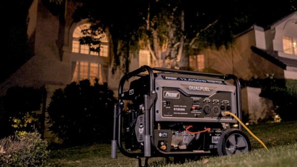 Pulsar G12KBN Heavy Duty Portable Dual Fuel Generator - 9500 Rated Watts & 12000 Peak Watts - Gas & LPG - Electric Start - Transfer Switch & RV Ready - CARB Compliant For Sale - Price - Image 7