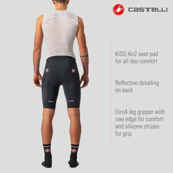 CASTELLI Men's Competizione Short for Road and Gravel Biking l Cycling - For Sale - Price - Image 3