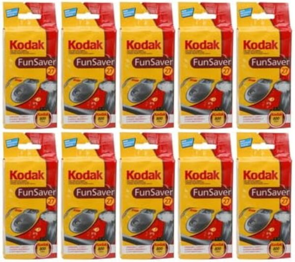 Kodak Fun Saver Single Use Camera (10-Pack) Bundle (10 Items) - For Sale - Price