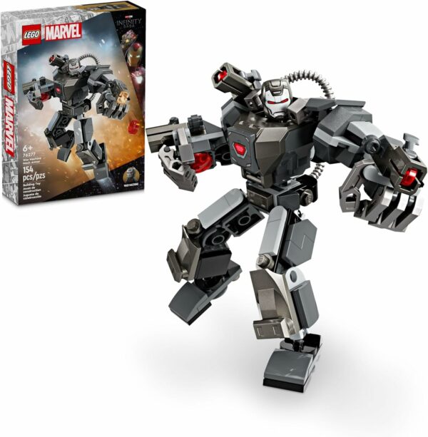 LEGO Marvel War Machine Mech Armor, Buildable Marvel Action Figure Toy for Kids with 3 Stud Shooters, Legendary Character from The MCU, Marvel Gift for Boys and Girls Aged 6 and Up, 76277 - For Sale - Price