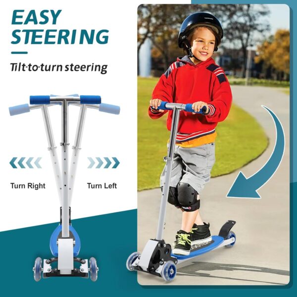 Kids Kick Scooter, 3 Wheel Scooter for Kids Ages 8-12 - For Sale - Price - Image 3